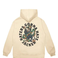 Jacker Haters-Hoodie-Beige