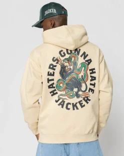 Jacker Haters-Hoodie-Beige
