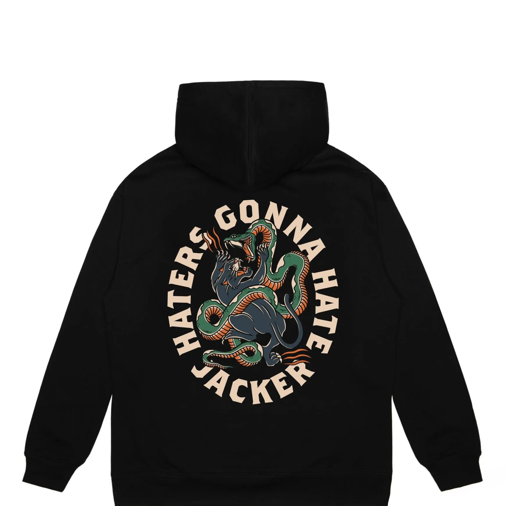 Jacker Haters-Hoodie-Black