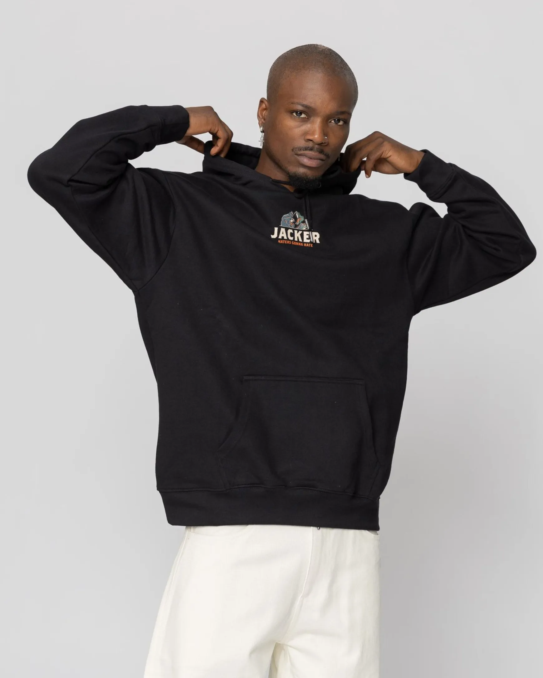 Jacker Haters-Hoodie-Black