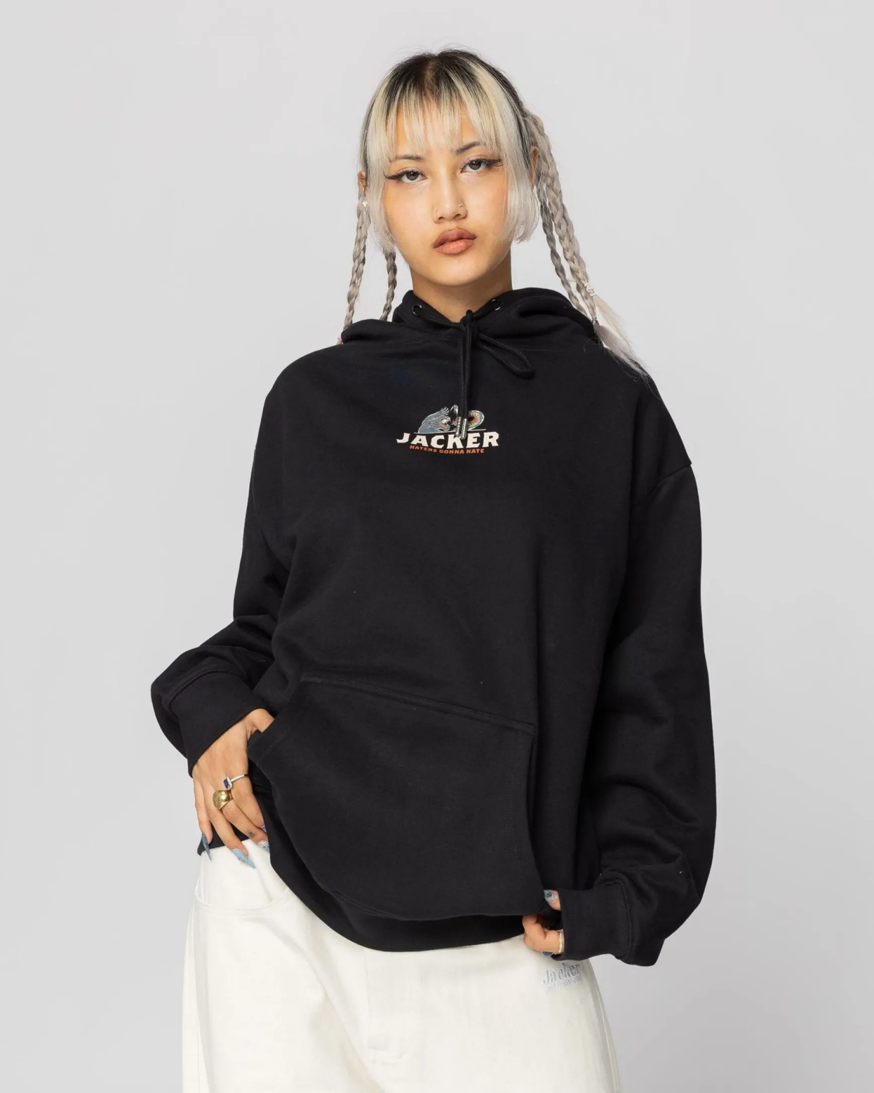 Jacker Haters-Hoodie-Black