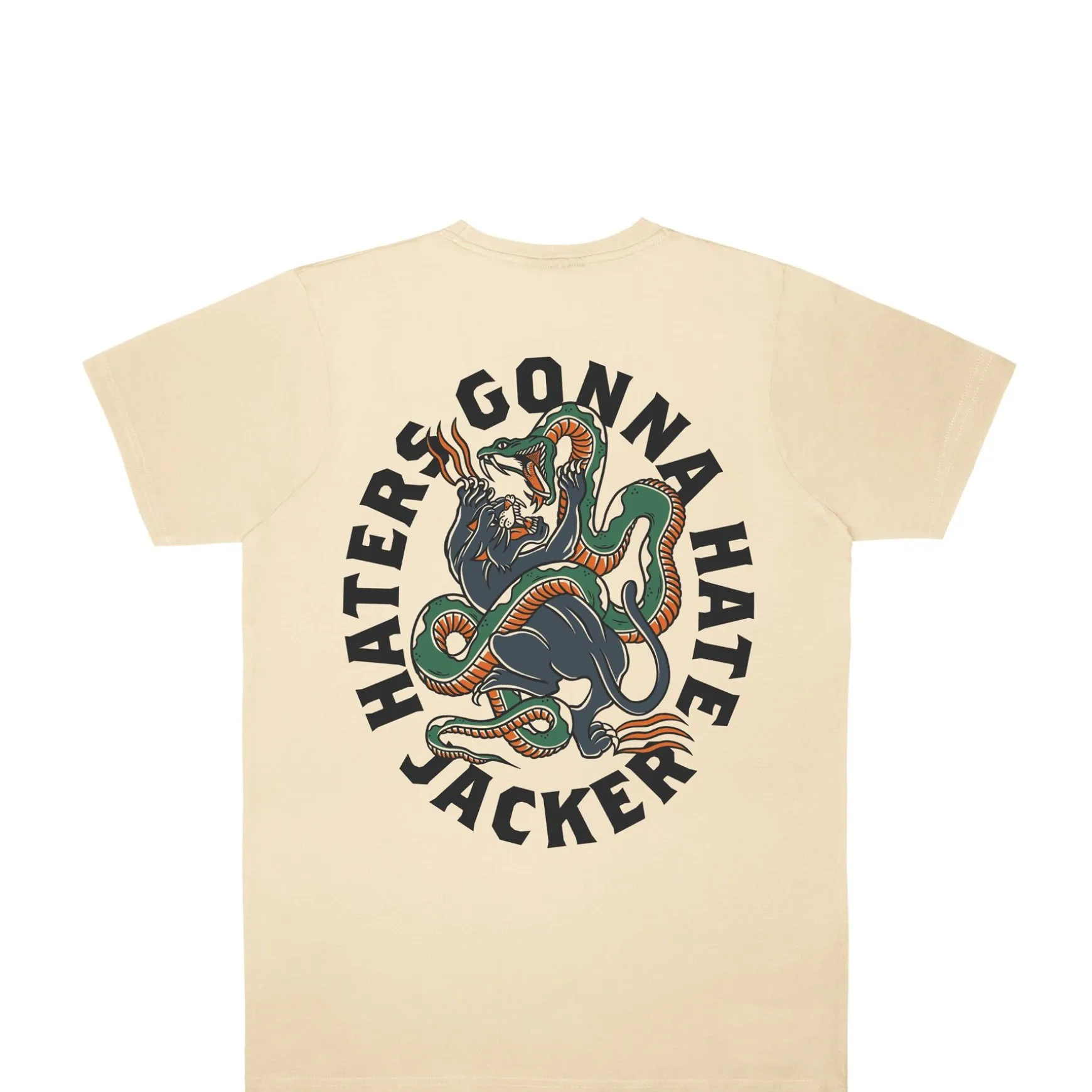Jacker Haters-T-Shirt-Beige