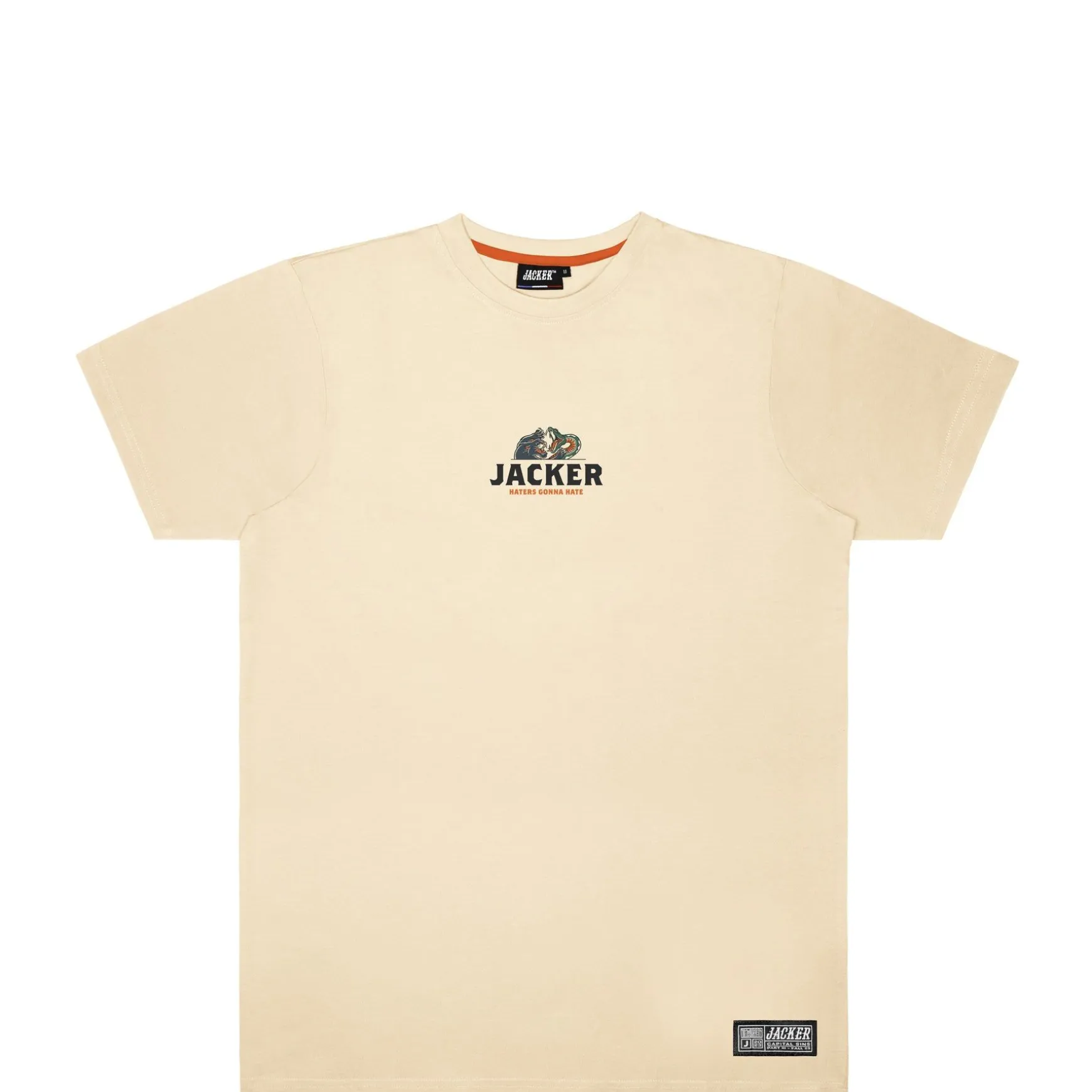 Jacker Haters-T-Shirt-Beige