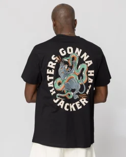 Jacker Haters-T-Shirt-Black
