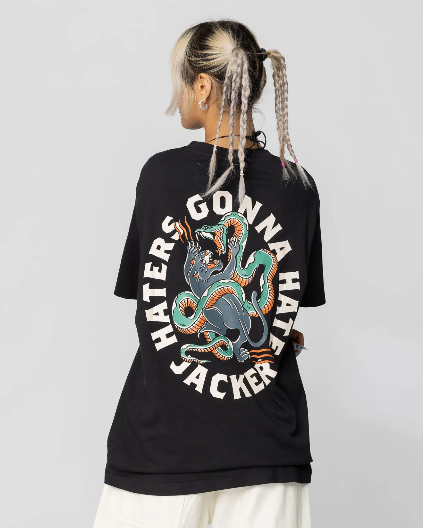 Jacker Haters-T-Shirt-Black