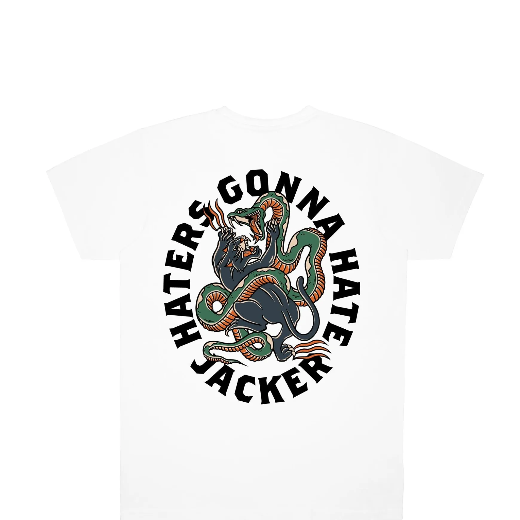 Jacker Haters-T-Shirt-White