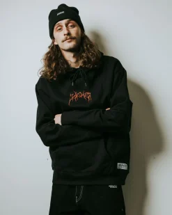 Jacker Hell'S Education-Hoodie-Black