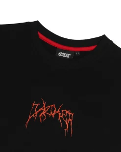 Jacker Hell'S Education-T-Shirt-Black