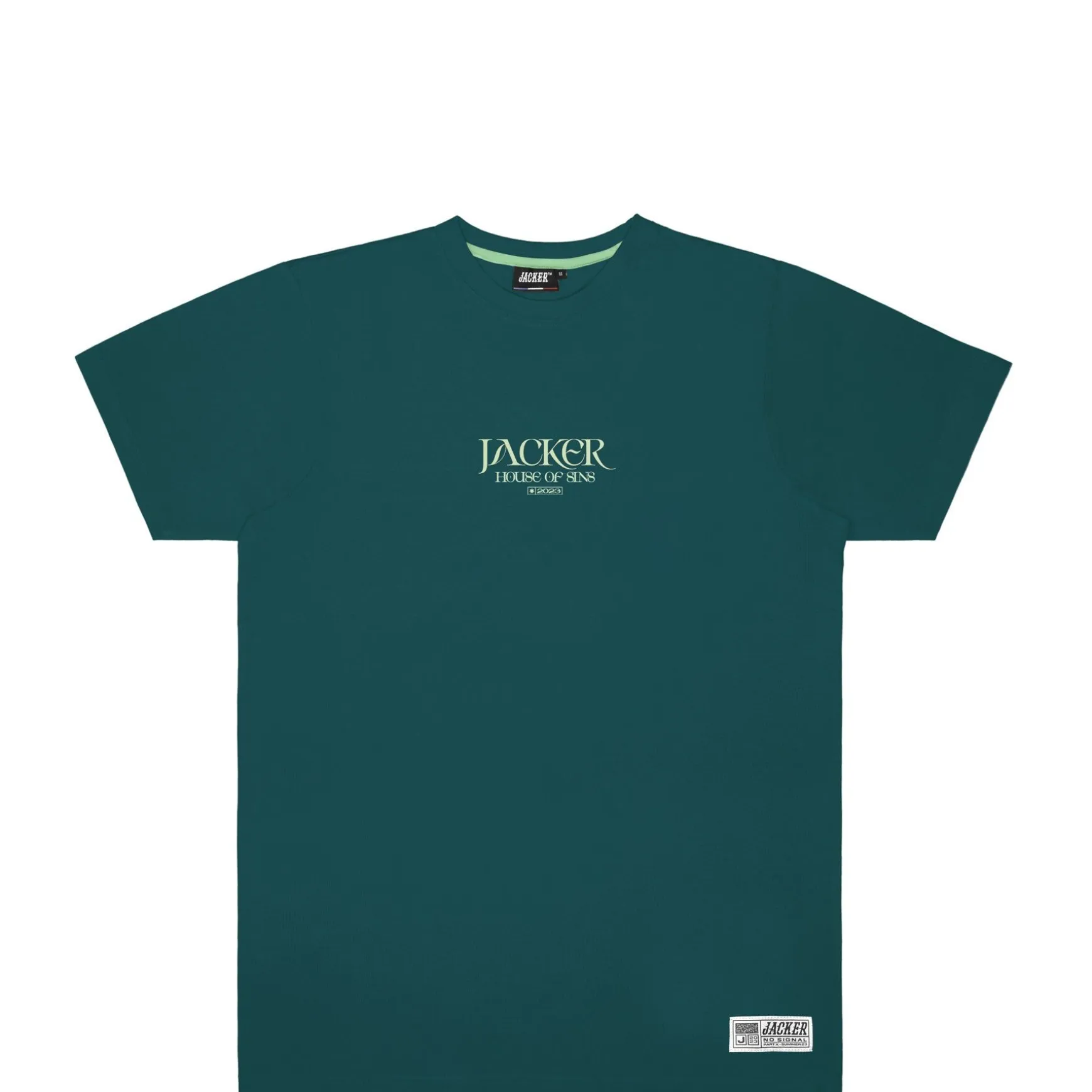 Jacker House Of Sins-T-Shirt-Dark Teal