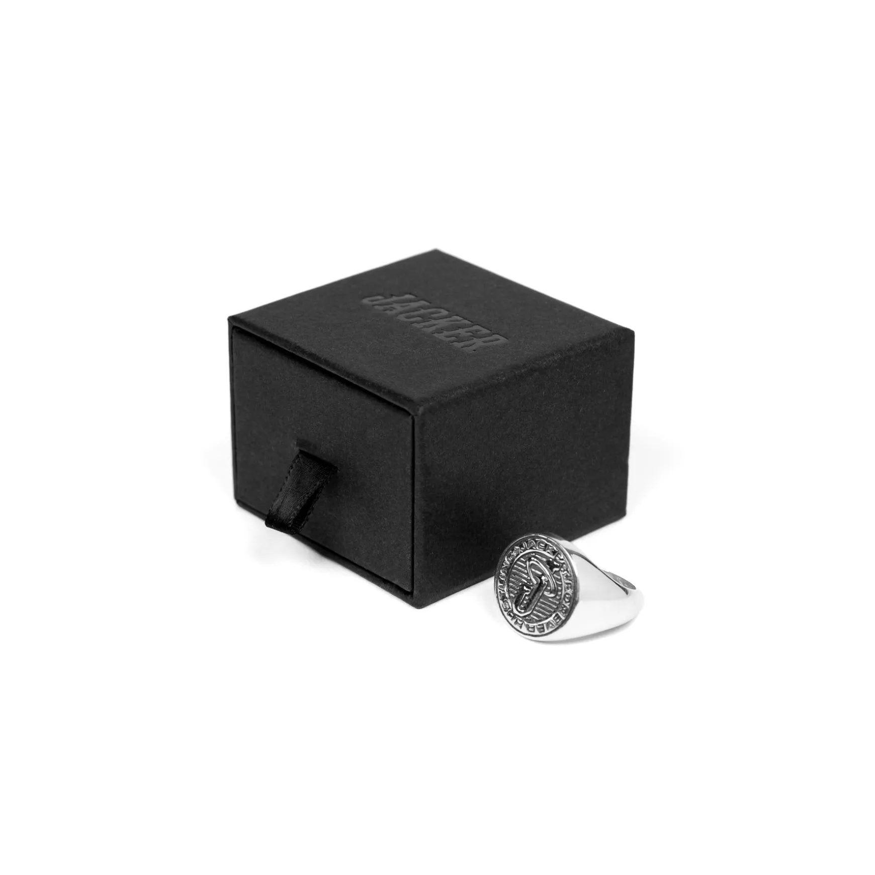 Jacker Hustler-Ring-Silver