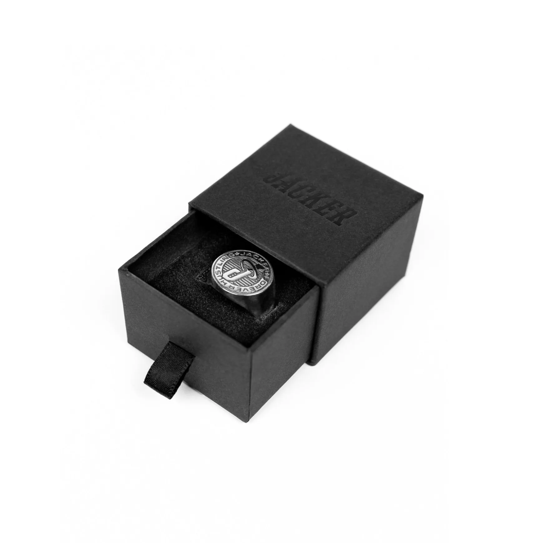 Jacker Hustler-Ring-Silver
