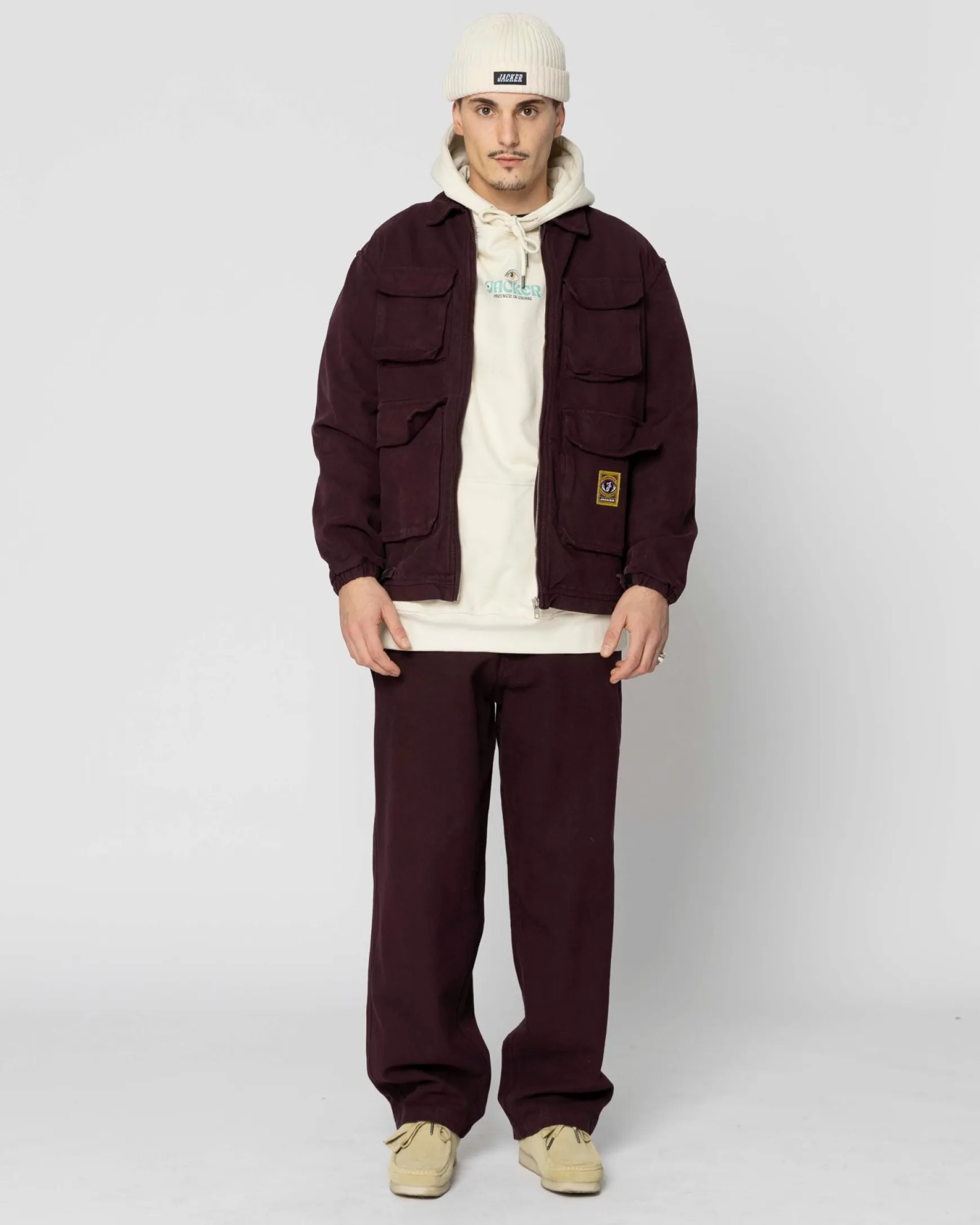 Jacker Hustlers Dyed-Jacket-Purple