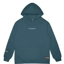 Jacker Hustler Service-Hoodie-Blue
