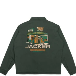 Jacker Hustler Service-Jacket-Green