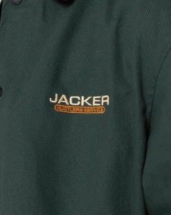 Jacker Hustler Service-Jacket-Green