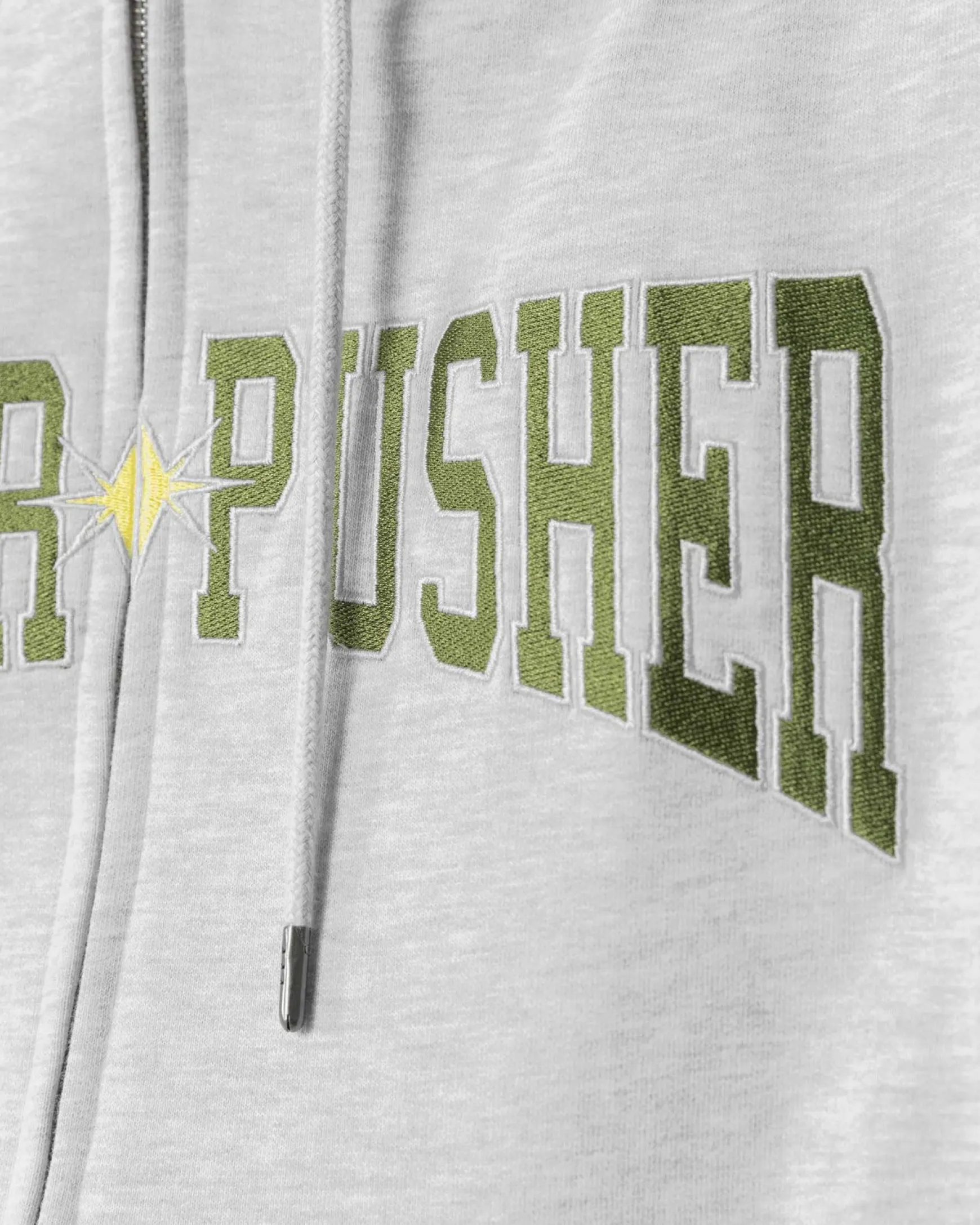 Jacker X Pusher-Hoodie-Heather Grey