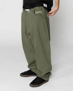 Jacker X Pusher-Pant-Kaki Green
