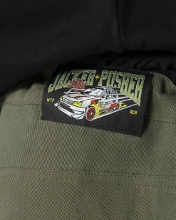Jacker X Pusher-Pant-Kaki Green