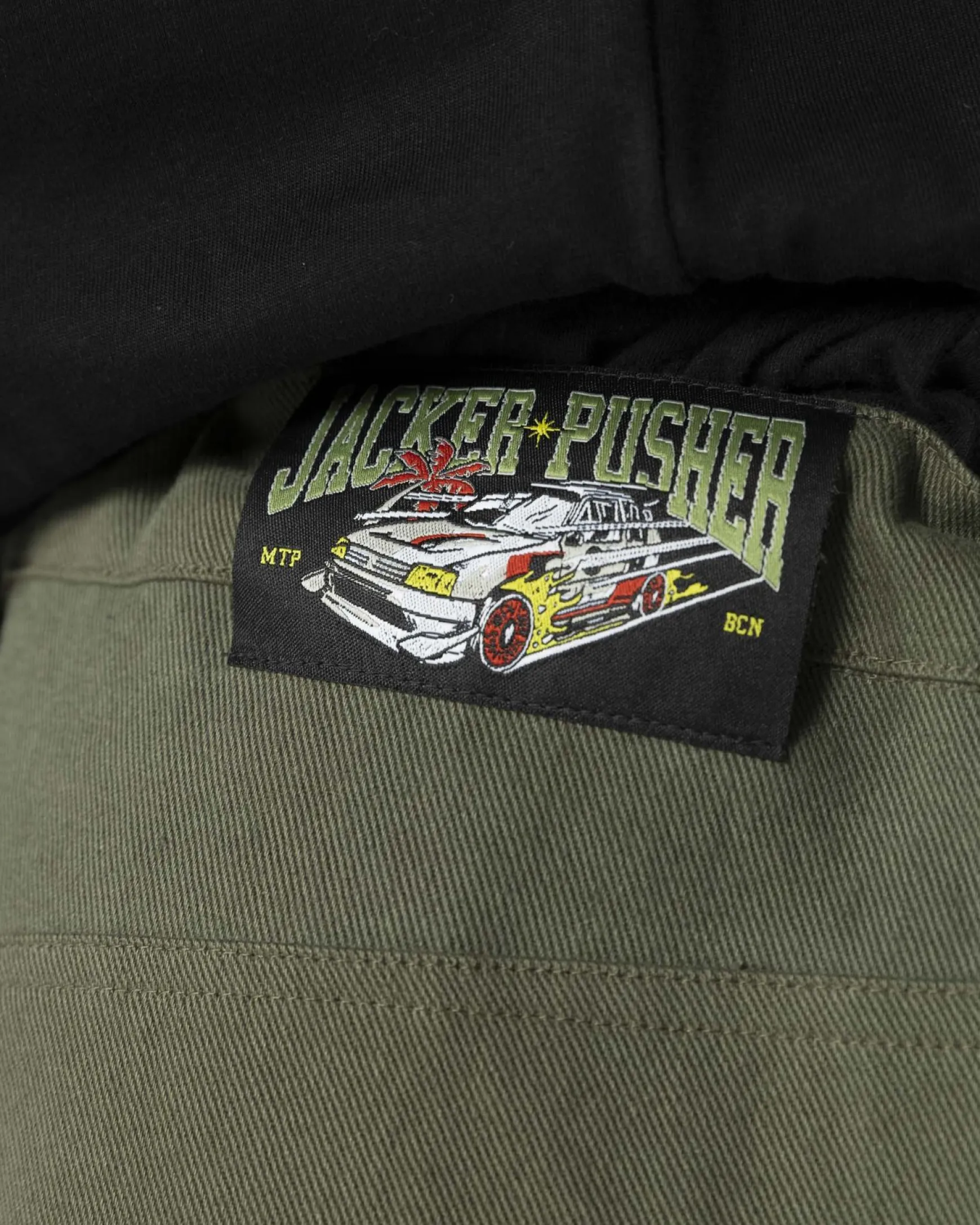 Jacker X Pusher-Pant-Kaki Green