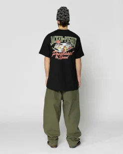 Jacker X Pusher-T-Shirt-Black