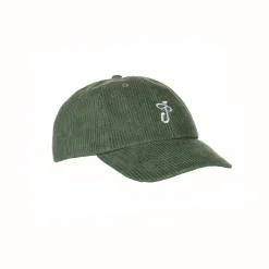 Jacker Jay Corduroy Cap-Dark Green