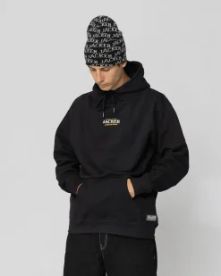 Jacker Junk Food-Hoodie-Black