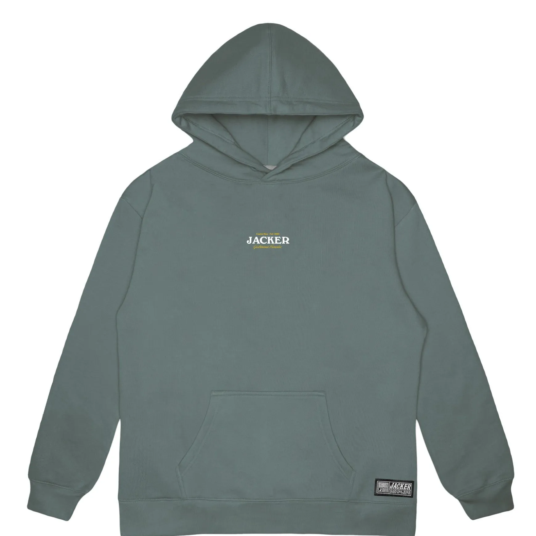 Jacker Junk Food-Hoodie-Teal