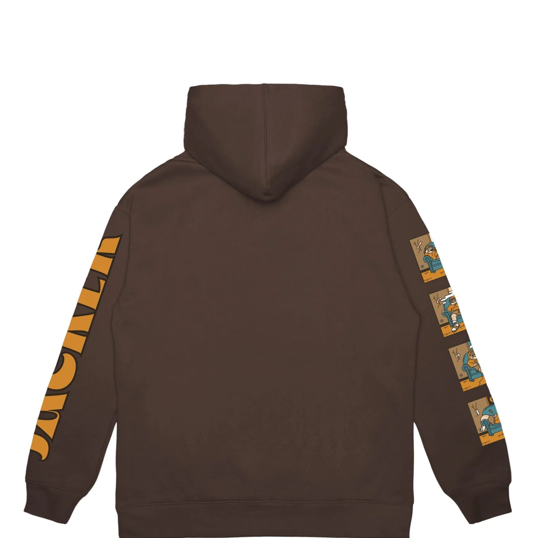 Jacker Lazy-Hoodie-Brown