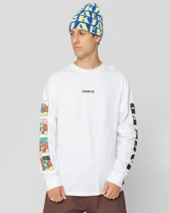 Jacker Lazy-Long Sleeves-White