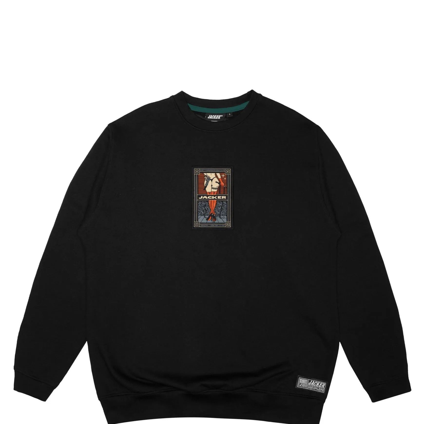 Jacker Lust-Crewneck-Black