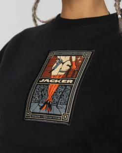Jacker Lust-Crewneck-Black