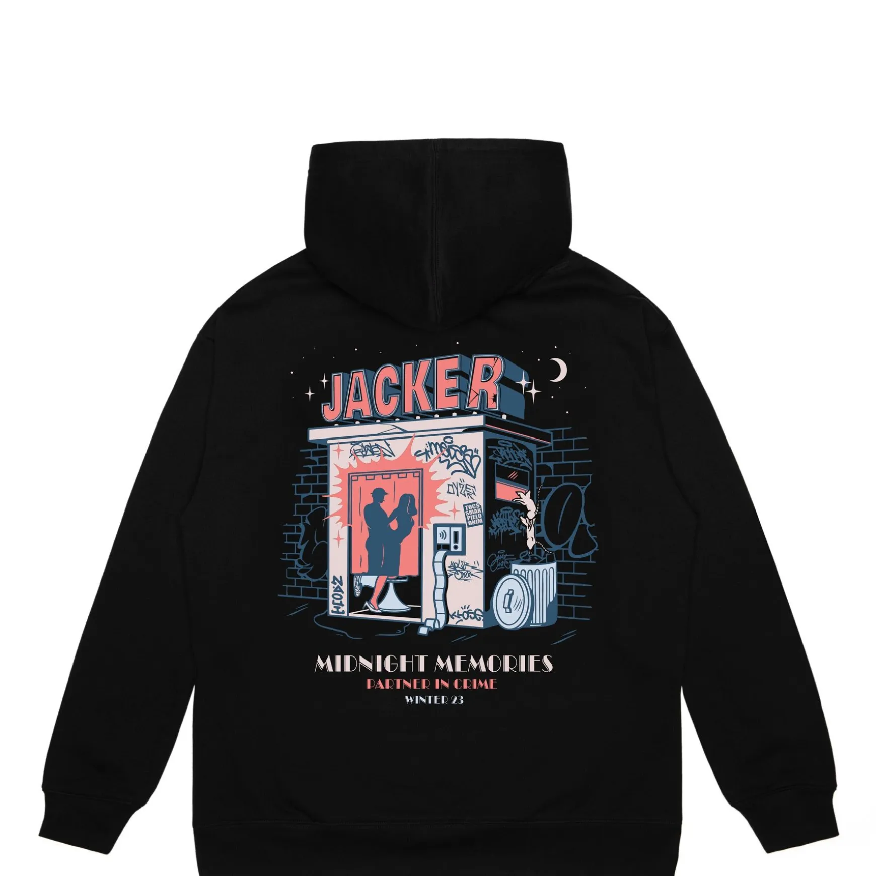 Jacker Memories-Hoodie-Black