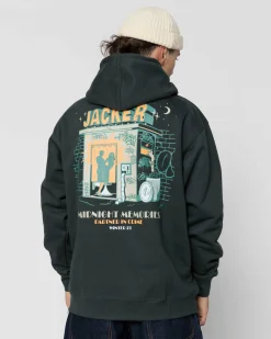 Jacker Memories-Hoodie-Green