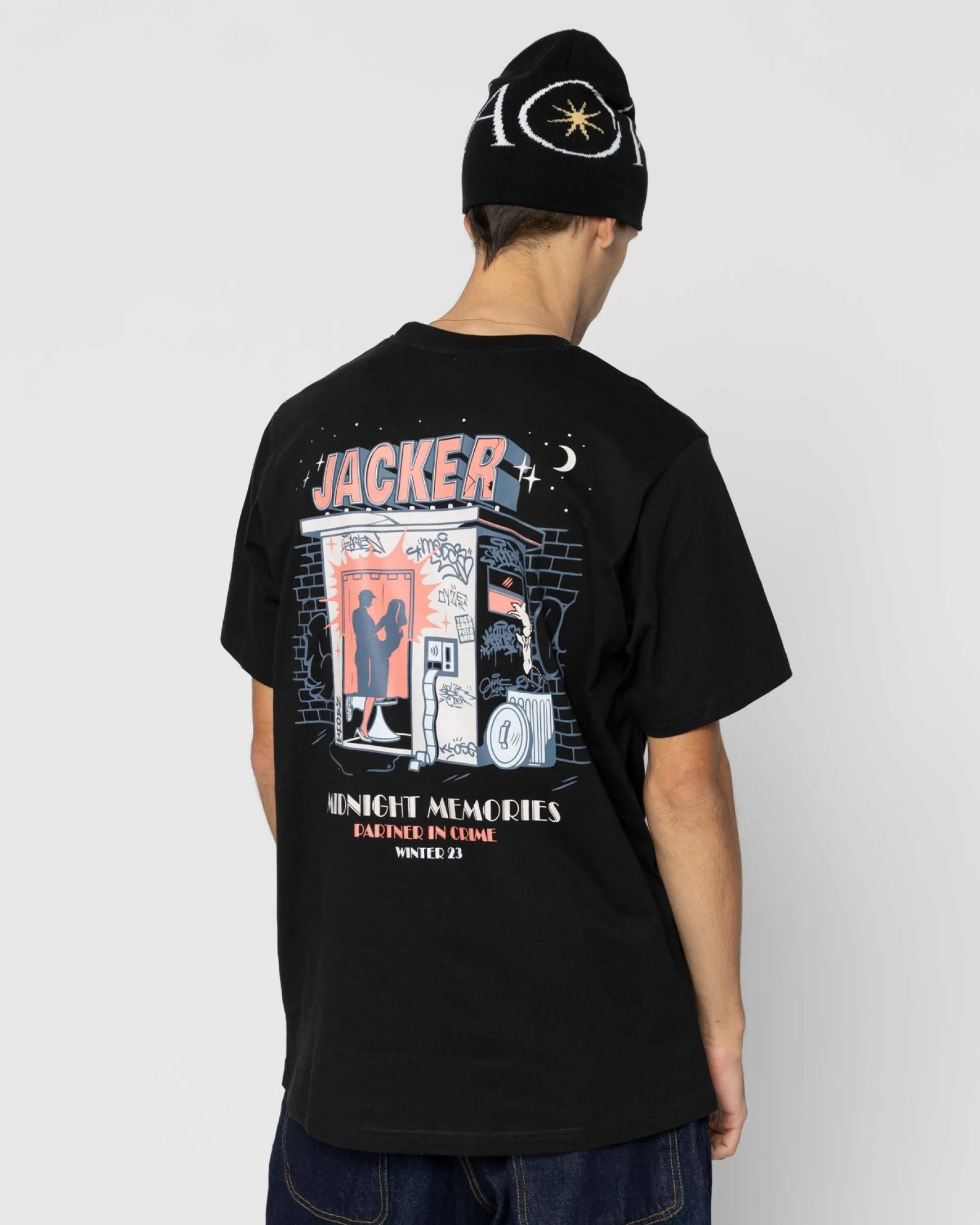 Jacker Memories-T-Shirt-Black