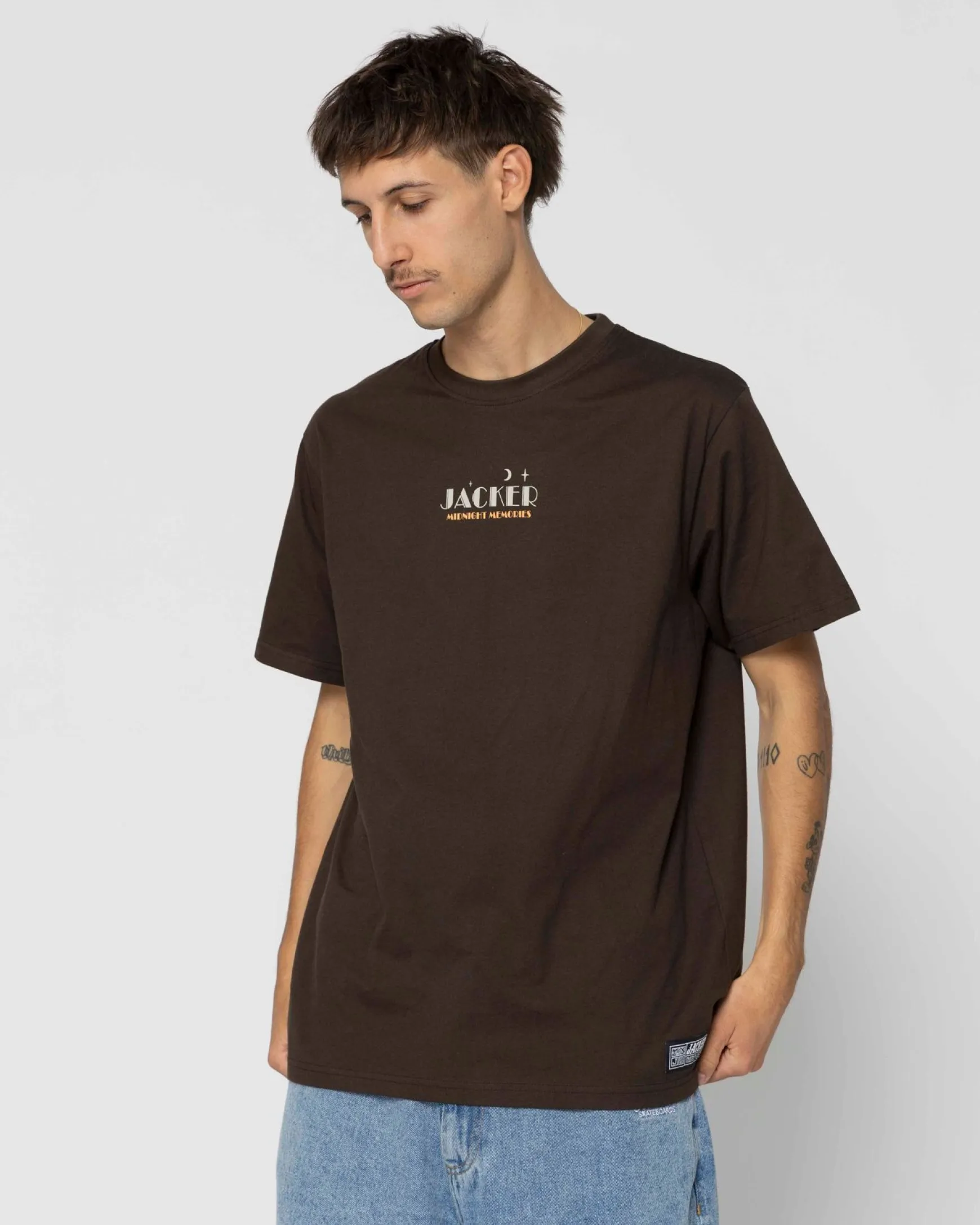Jacker Memories-T-Shirt-Brown