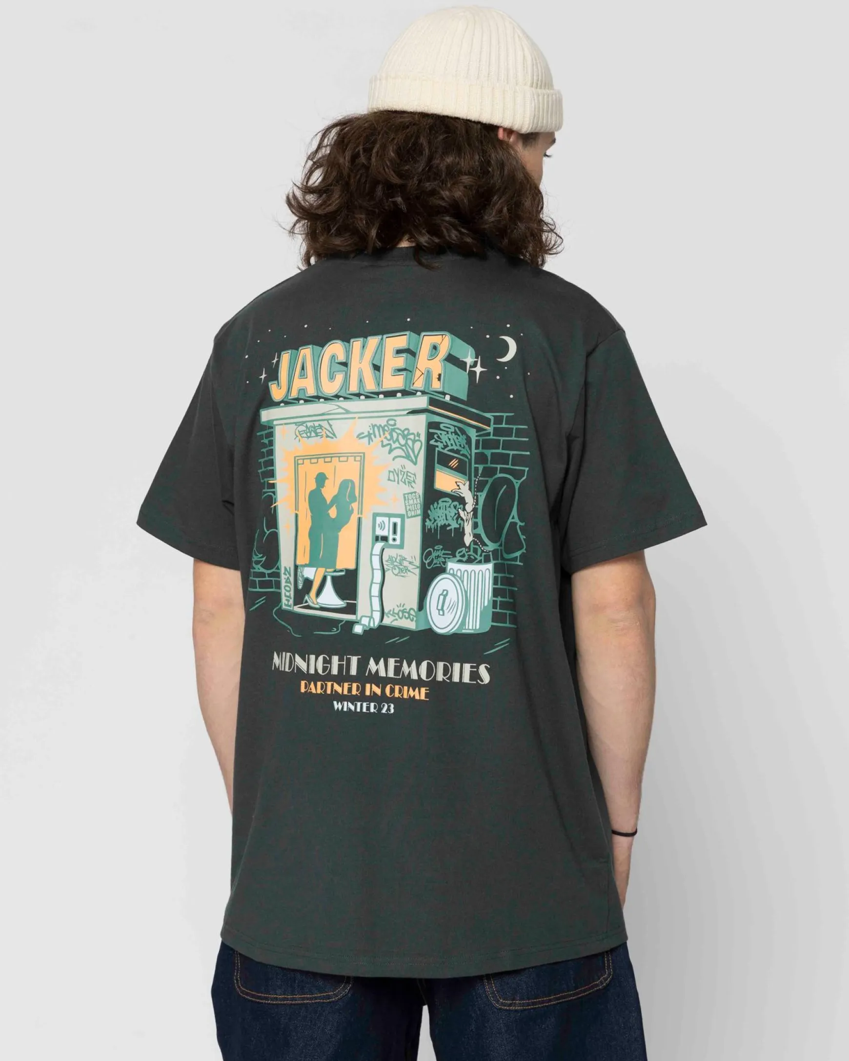 Jacker Memories-T-Shirt-Green