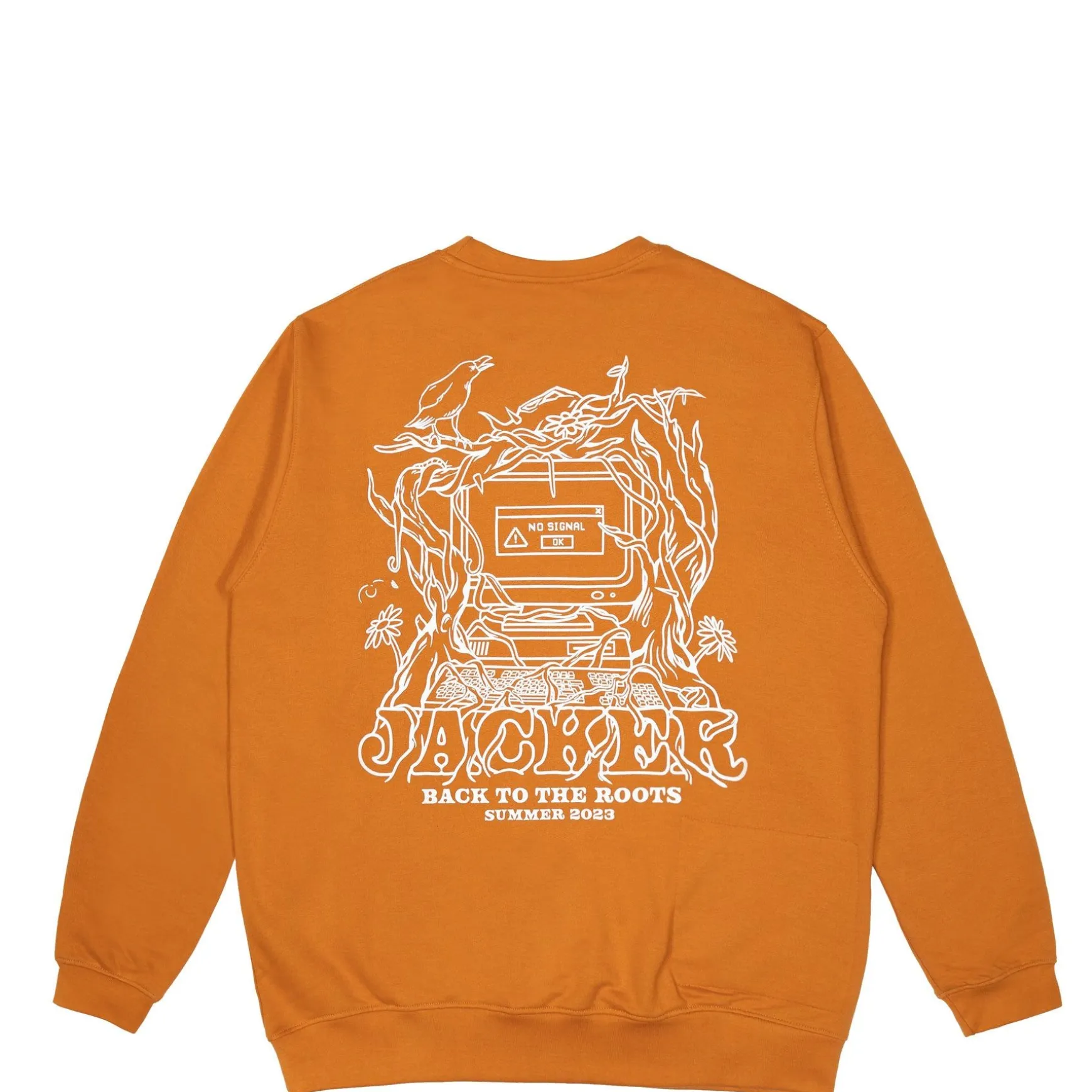 Jacker No Signal-Crewneck-Caramel