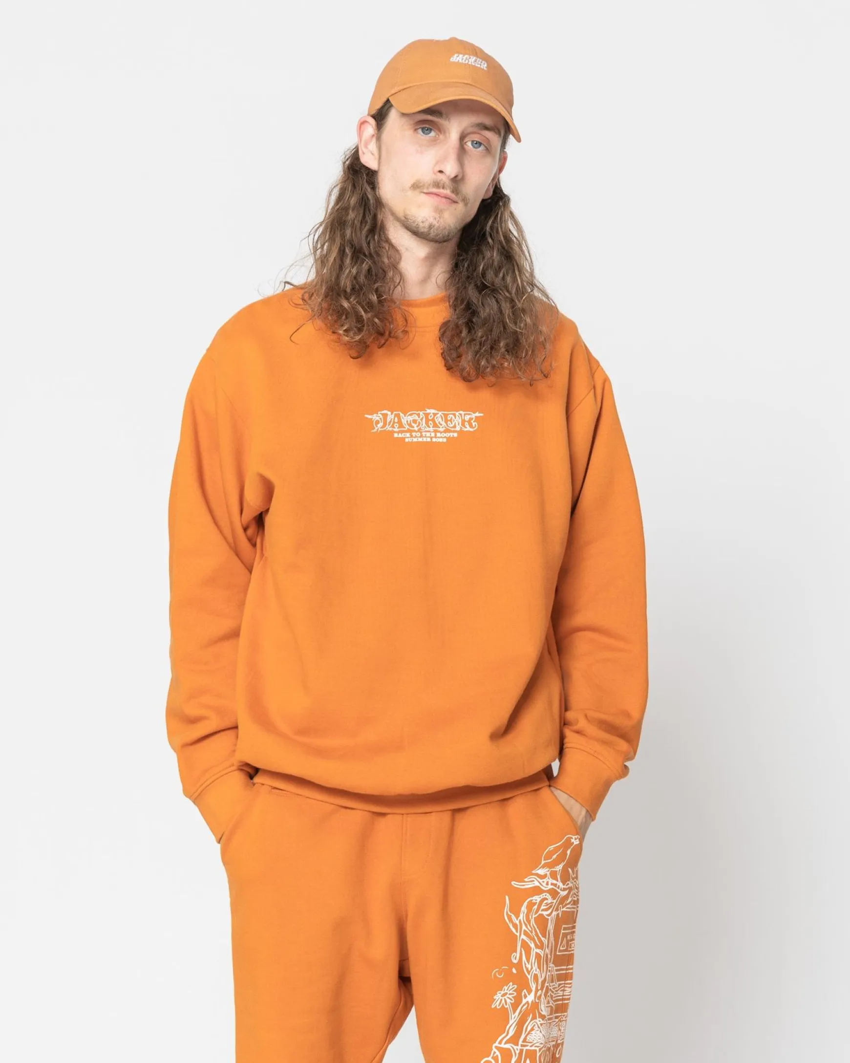 Jacker No Signal-Crewneck-Caramel