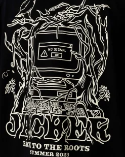 Jacker No Signal-T-Shirt-Black
