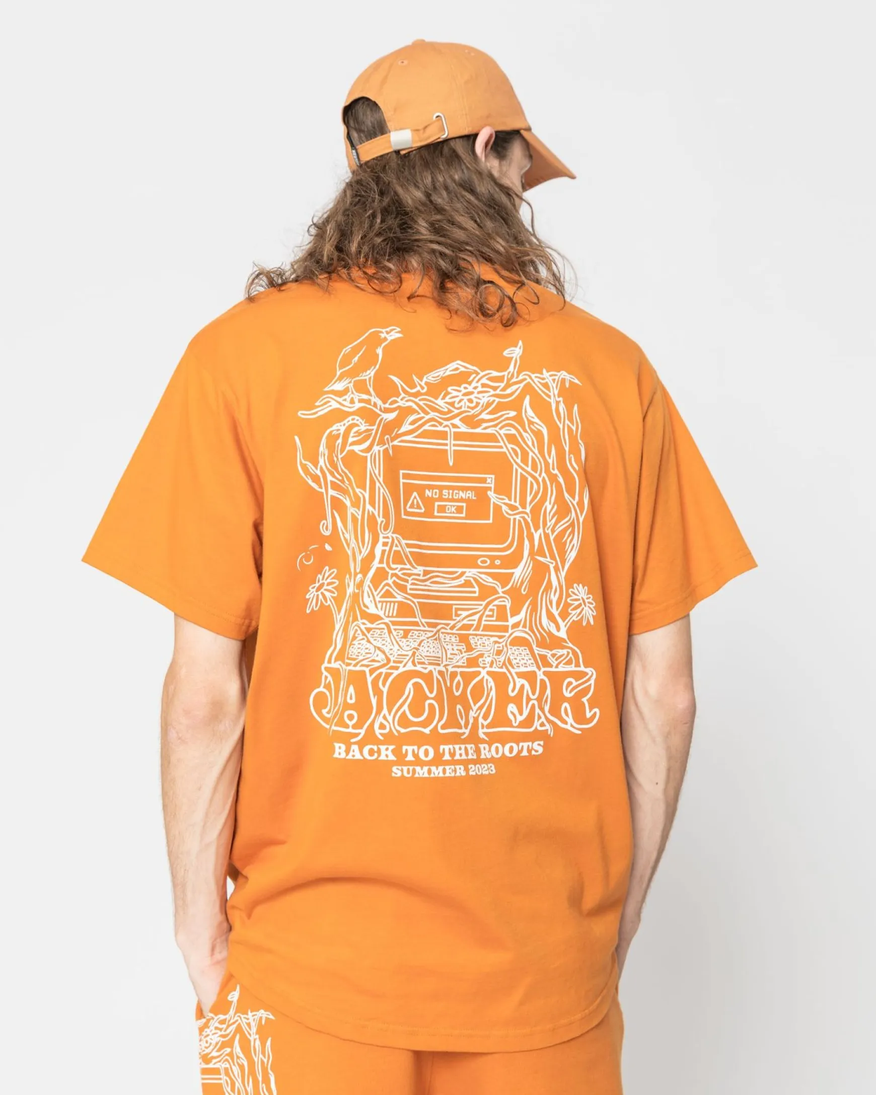 Jacker No Signal-T-Shirt-Caramel
