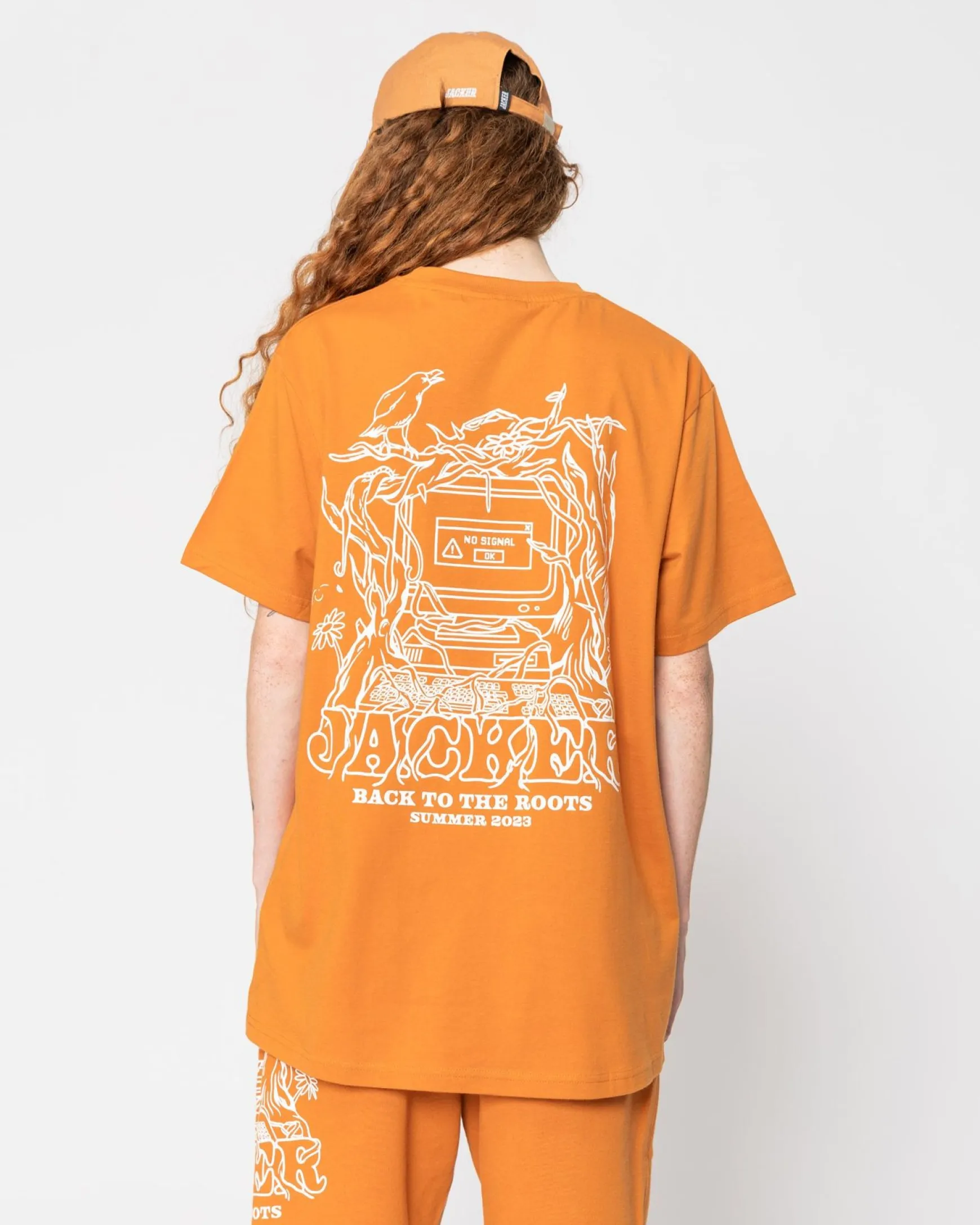Jacker No Signal-T-Shirt-Caramel