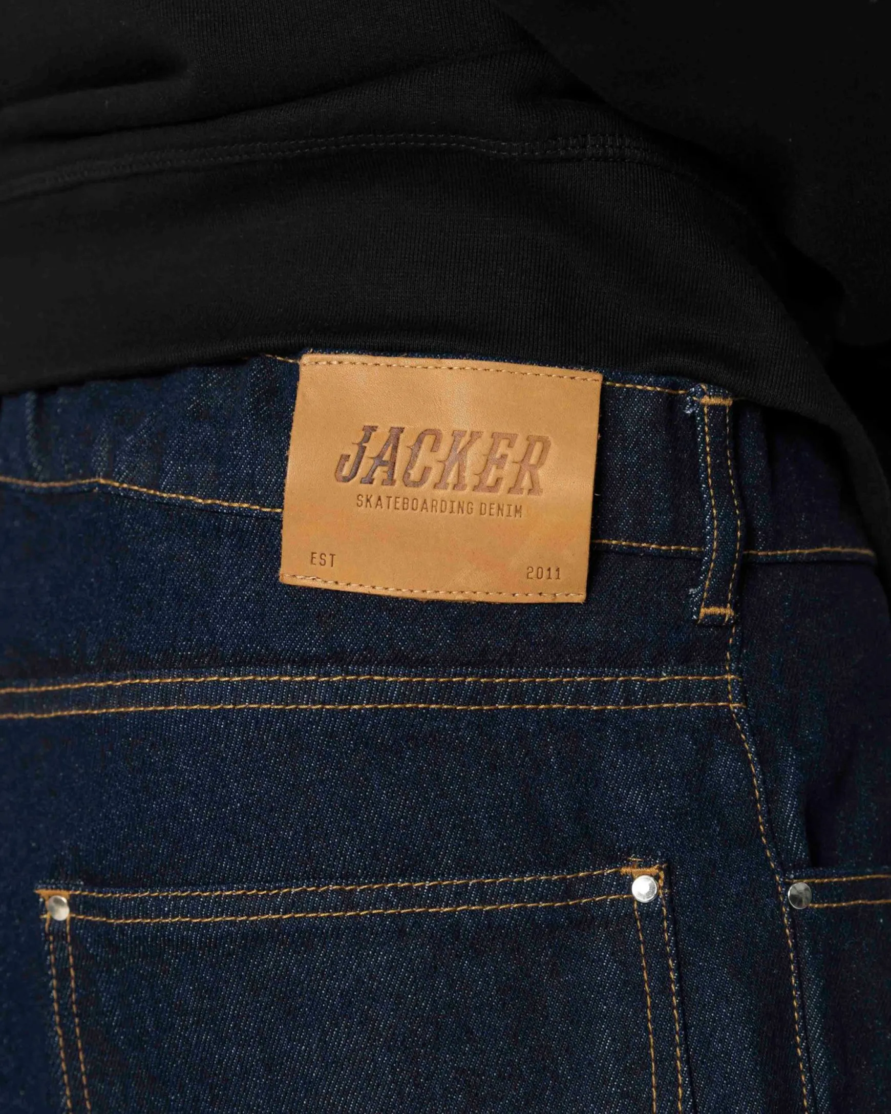 Jacker Nostalgia-Baggy Pant-Raw Blue
