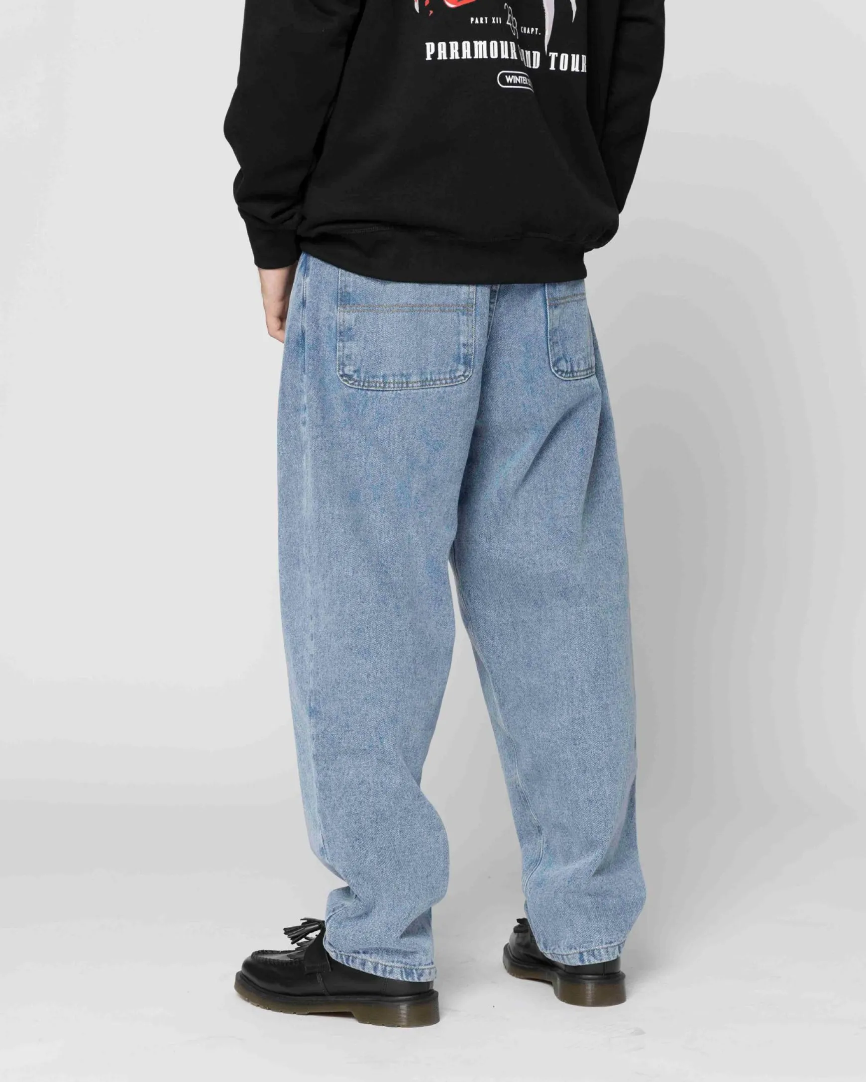 Jacker Nostalgia-Baggy Pant-Washed Blue