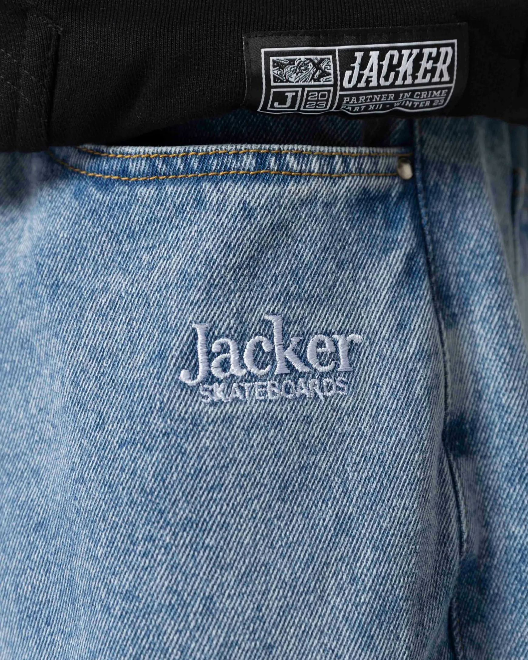 Jacker Nostalgia-Baggy Pant-Washed Blue