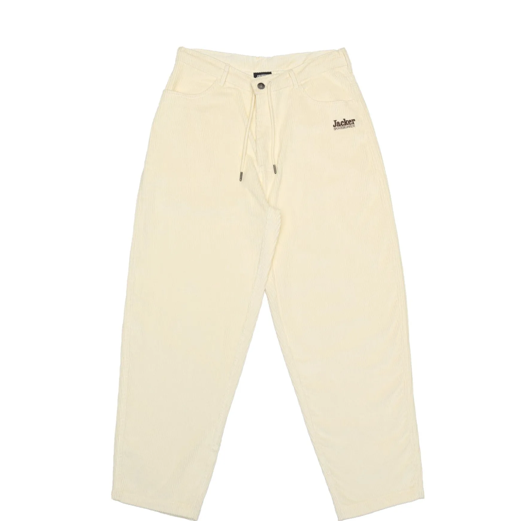 Jacker Nostalgia-Corduroy Baggy Pant-Beige