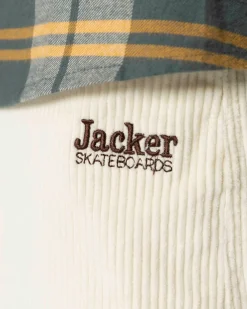Jacker Nostalgia-Corduroy Baggy Pant-Beige