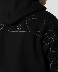 Jacker Notorious-Zipped Hoodie-Black