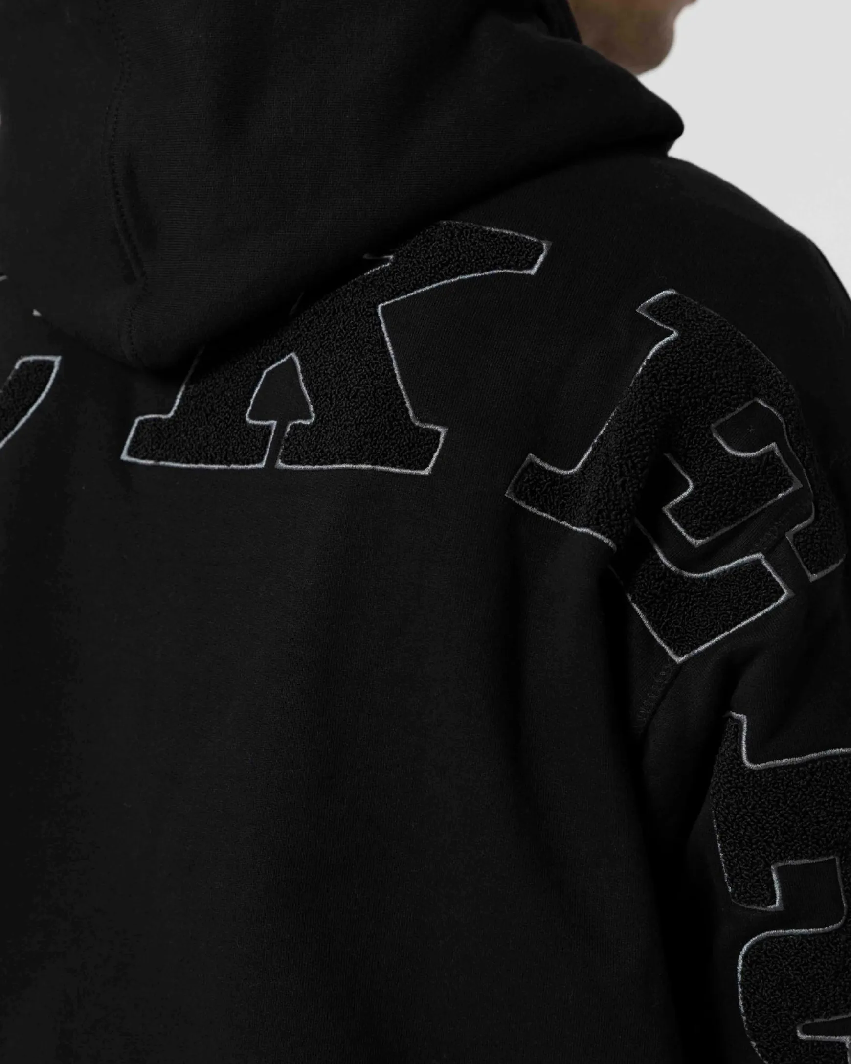 Jacker Notorious-Zipped Hoodie-Black
