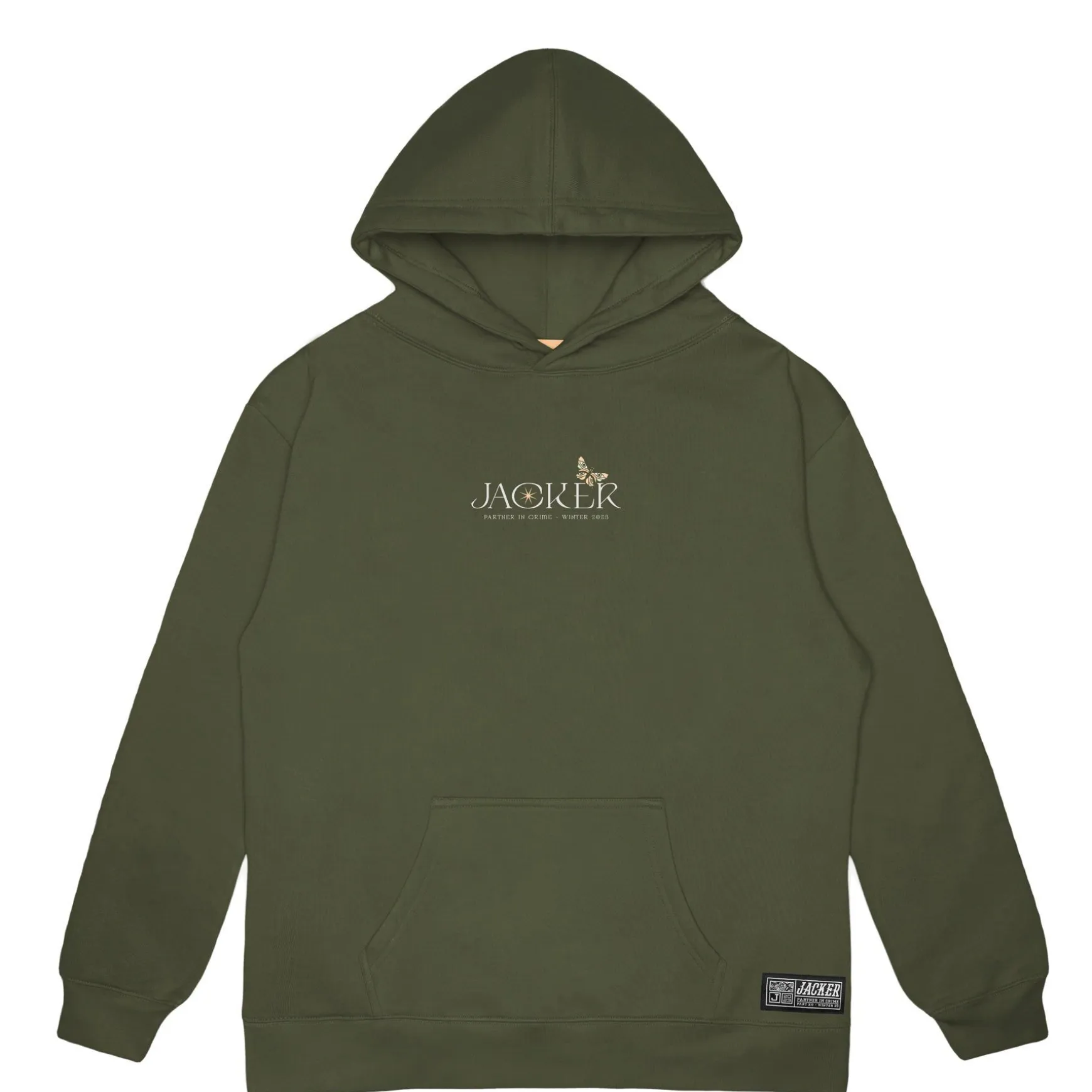 Jacker Paradise-Hoodie-Green