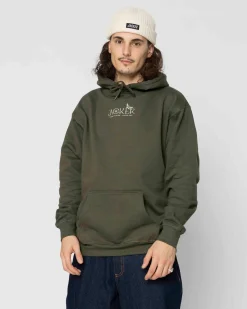 Jacker Paradise-Hoodie-Green